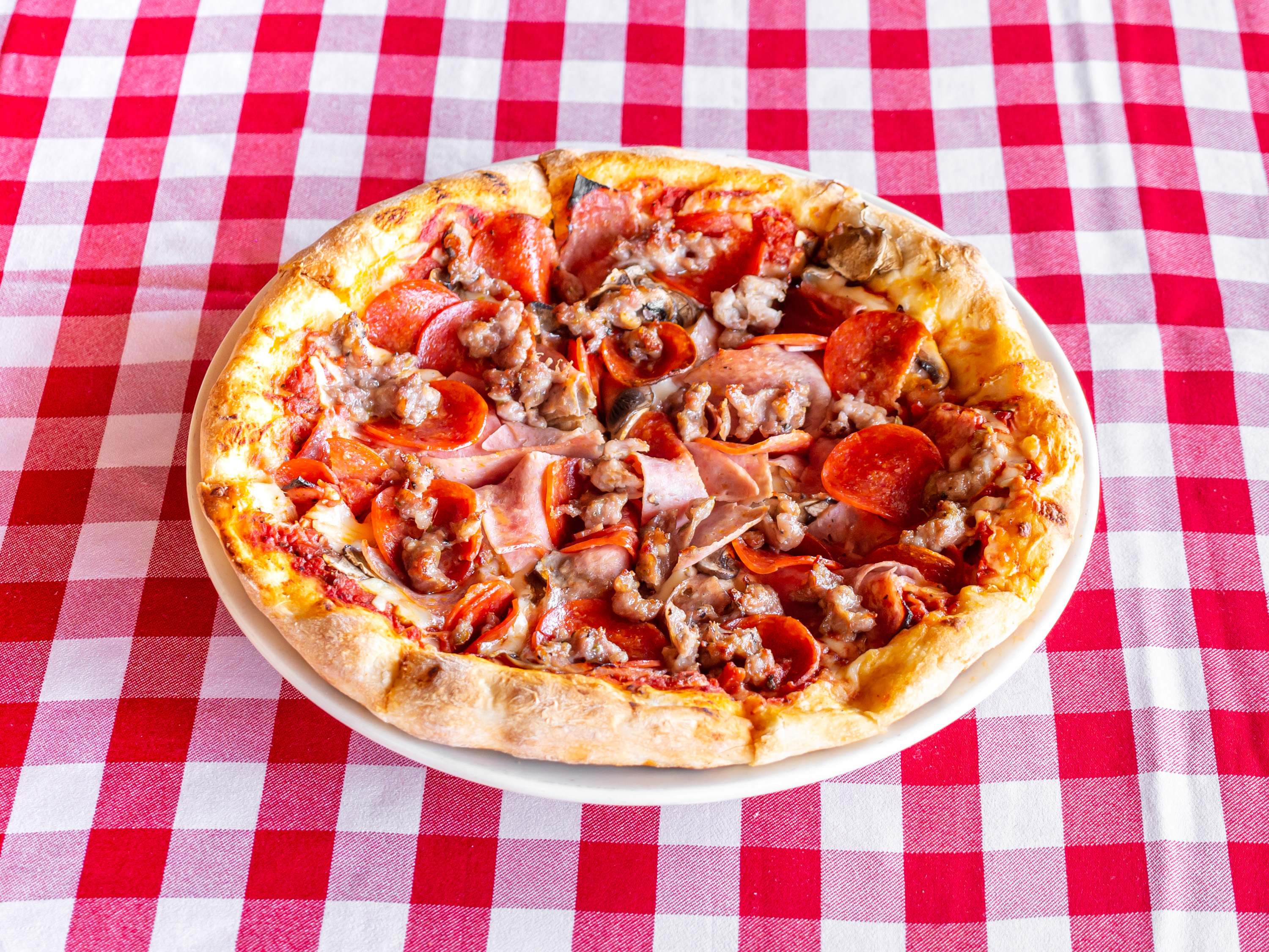 Order Giorgio's Special Pizza food online from Giorgio's store, Milpitas on bringmethat.com