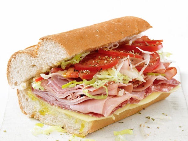 Order Ham & Cheese Hoagie - 12'' food online from Mario Cafe & Pizzeria store, East Greenville on bringmethat.com