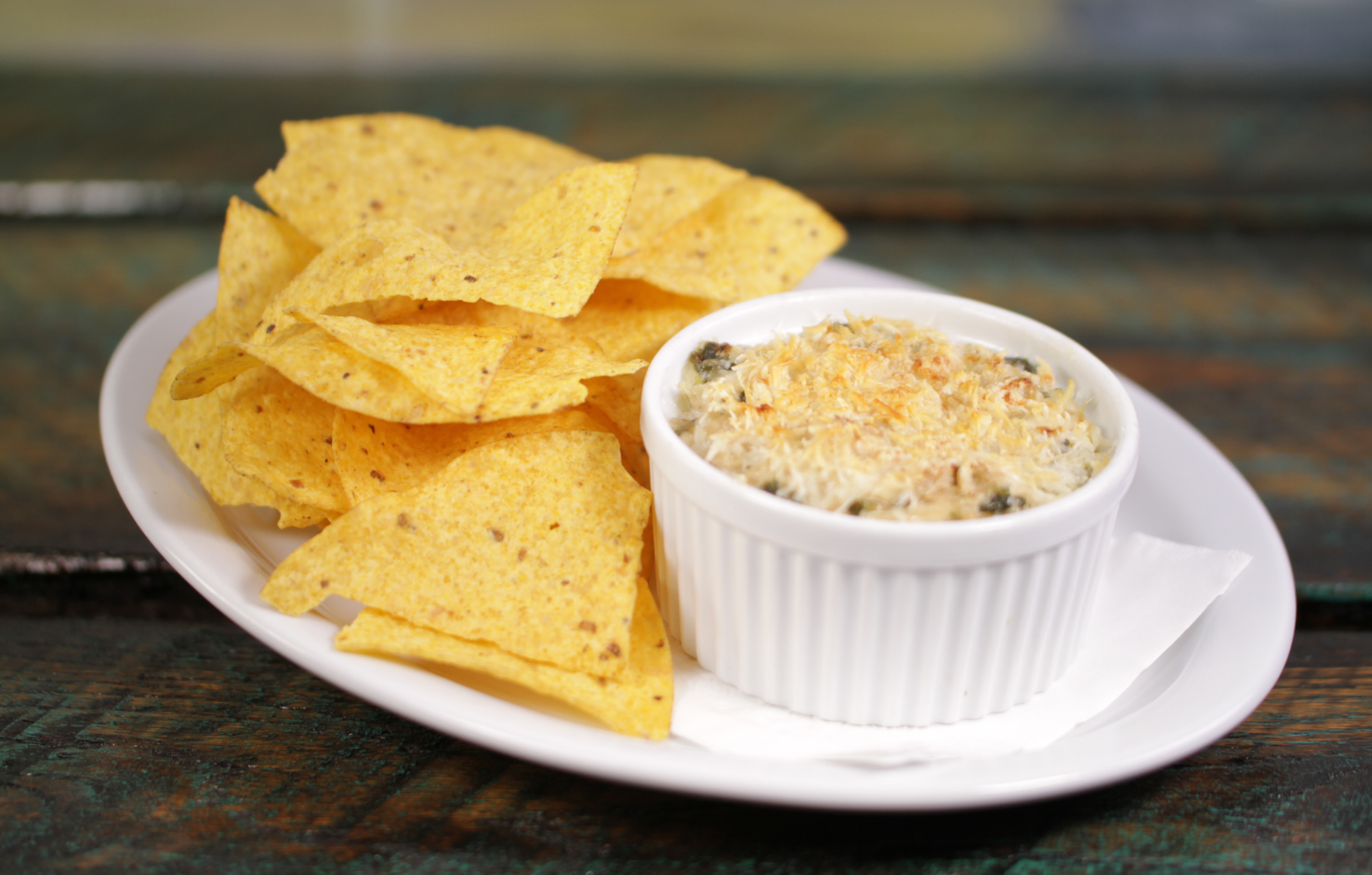 Order Spinach and Artichoke Dip food online from Margaritaville Mall of America store, Minneapolis on bringmethat.com