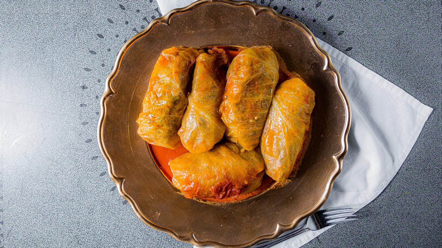Order 2 Ready to Eat Cabbage Rolls food online from Aida Bakery store, Hartville on bringmethat.com