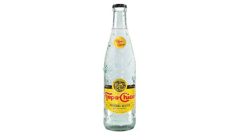 Order Topo Chico Sparkling Water food online from Hangry Burger store, Boulder on bringmethat.com
