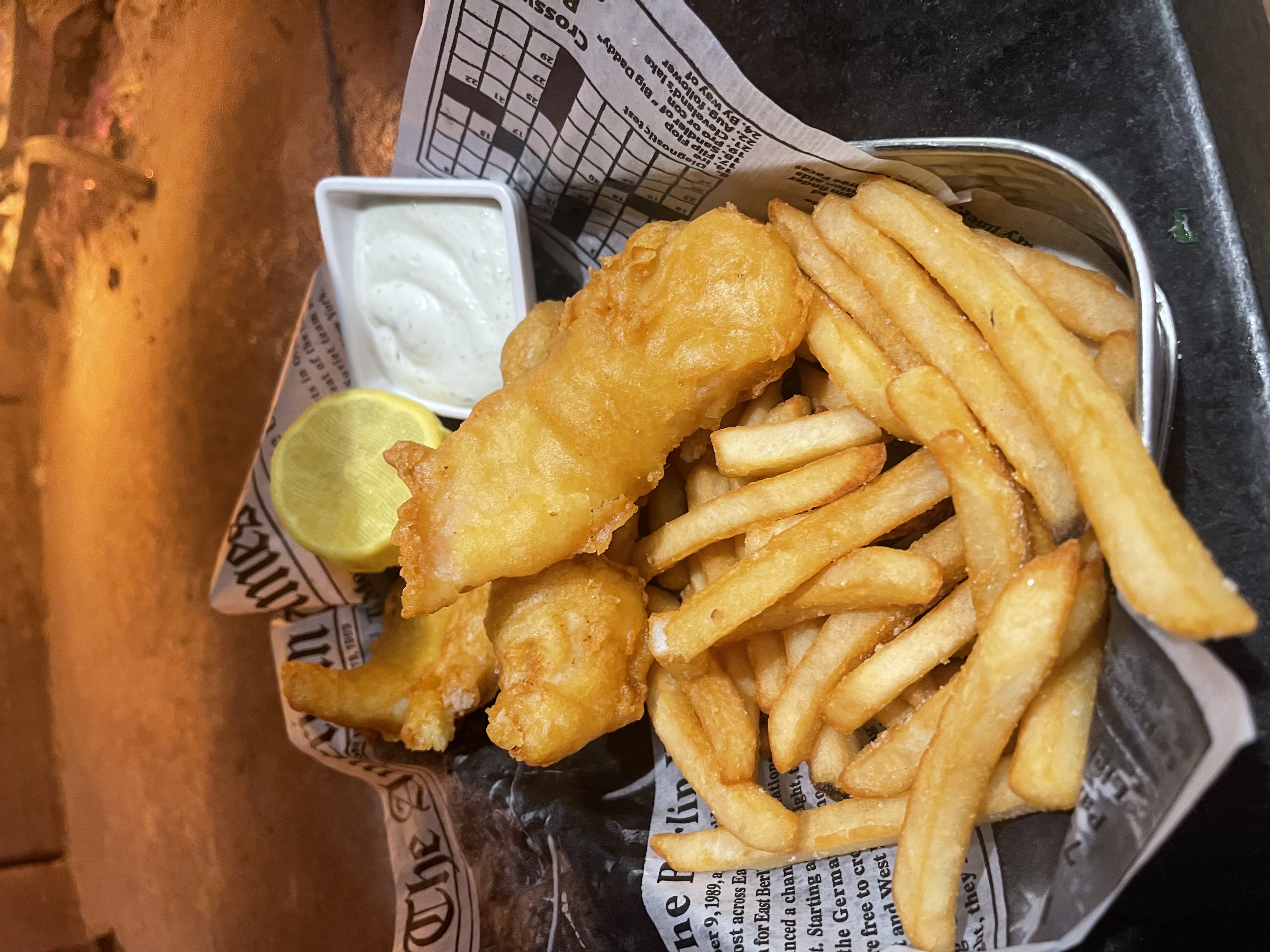 Order Fish and Chips food online from Rotiss-A-Q store, Mount Kisco on bringmethat.com