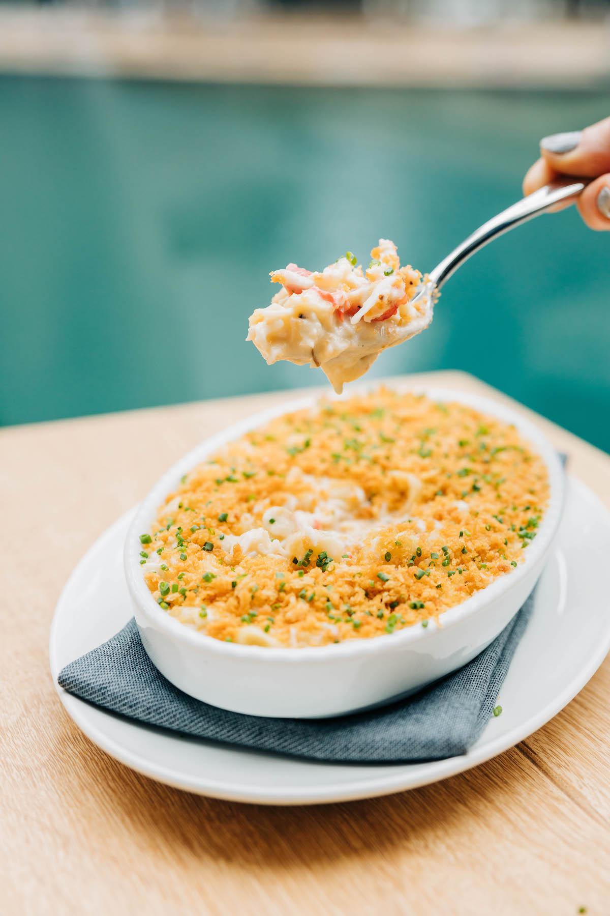 Order King Crab Mac & Cheese food online from Rpm Seafood store, Chicago on bringmethat.com