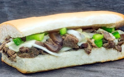 Order Philly Steak & Cheese Sub food online from Via Sofia store, Cedar Rapids on bringmethat.com
