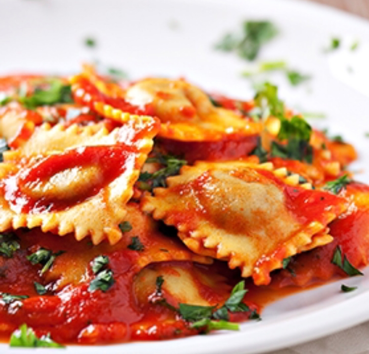 Order Smoked Mozzarella Ravioli food online from Captain’s Curbside Seafood store, Trappe on bringmethat.com