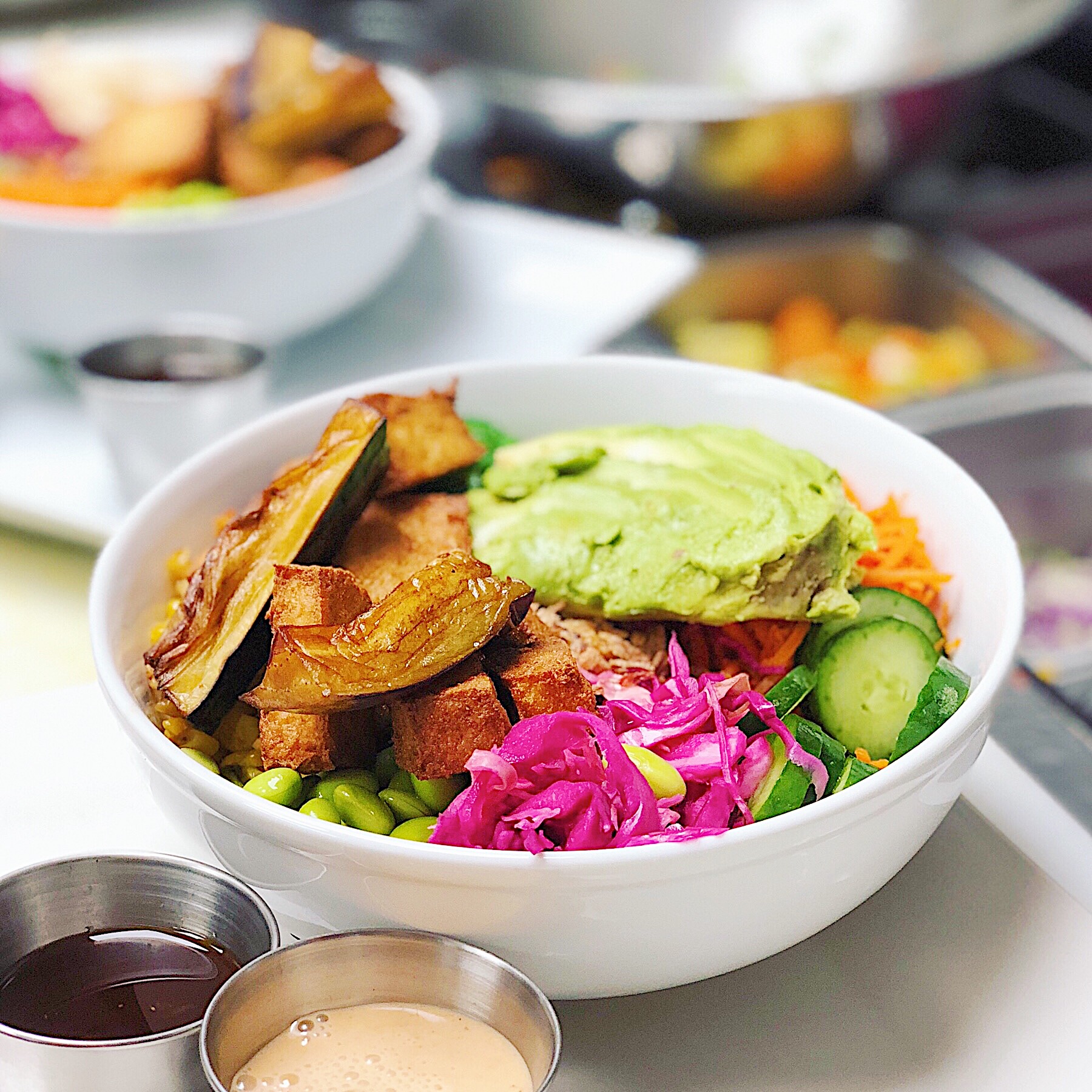 Order Miso Rainbow Bowl food online from Sage Plant Based Bistro & Brewery store, Agoura Hills on bringmethat.com