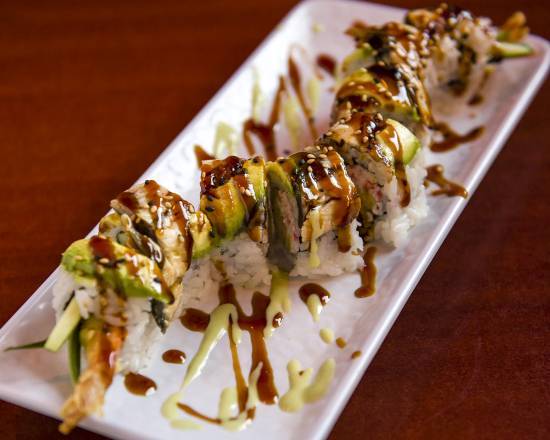 Order Dragon Roll food online from Sushi Delight store, San Francisco on bringmethat.com