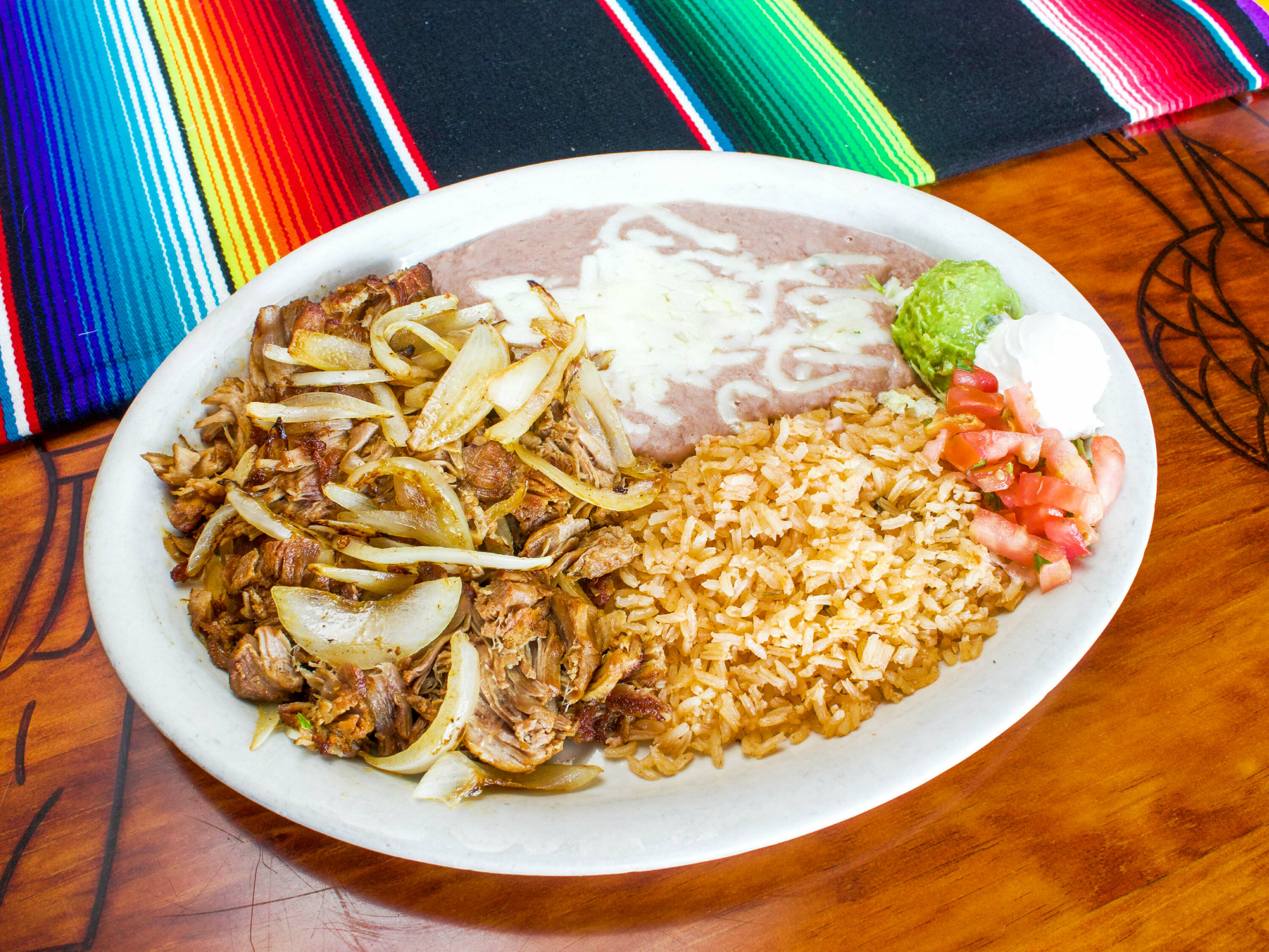 Order Carnitas Taco food online from La Fuente Mexican Restauant store, Brentwood on bringmethat.com