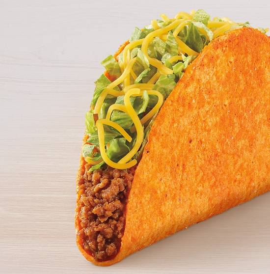 Order Nacho Cheese Doritos® Locos Tacos food online from Taco Bell store, Tecumseh on bringmethat.com