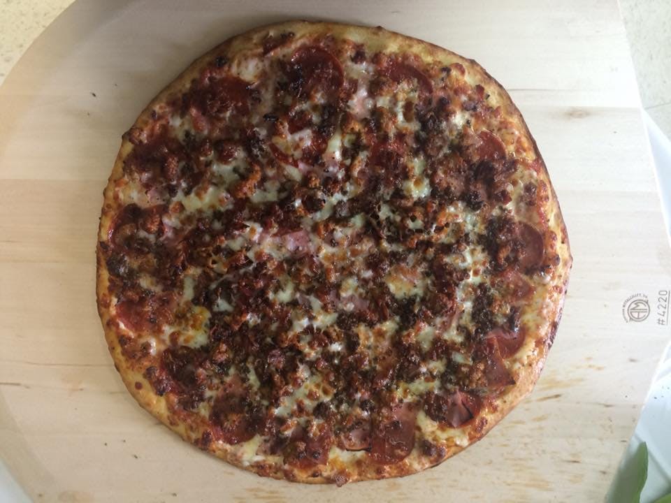 Order Meat Monster Pizza - Small 10" (4 Slices) food online from Olive Oil's Pizzeria and More store, Canonsburg on bringmethat.com