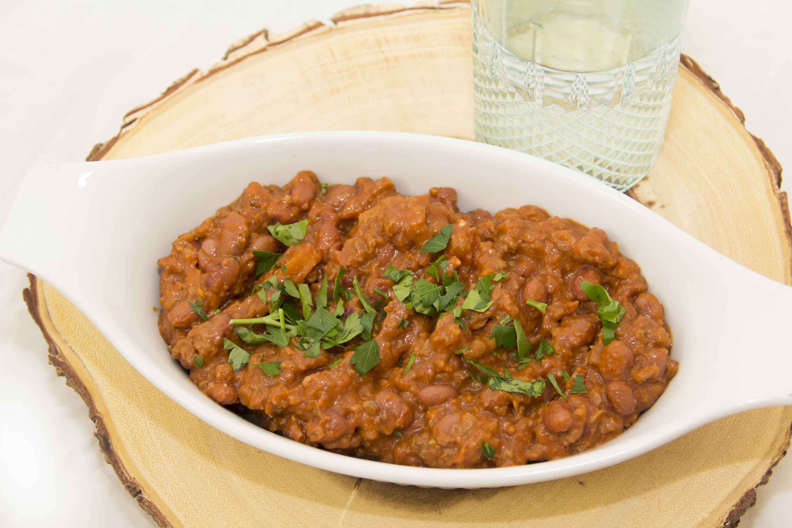 Order Impossible Chili  food online from Esty Besty Vegetarian Eatery store, Jackson Township on bringmethat.com