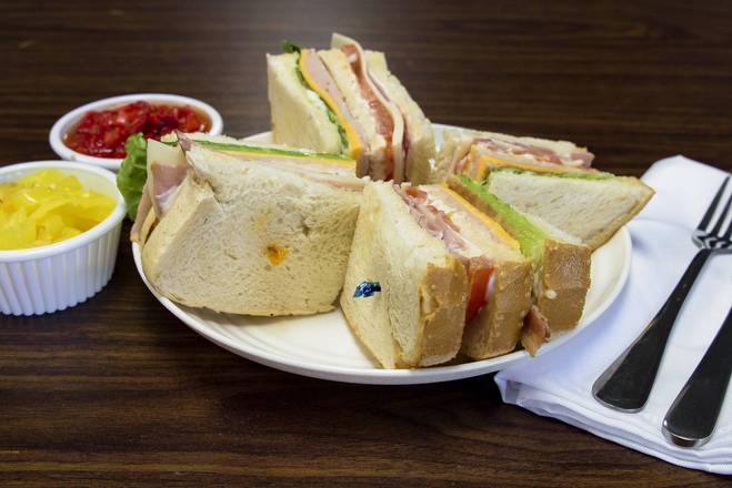 Order Club Sandwich food online from Judys Cafe store, San Diego on bringmethat.com