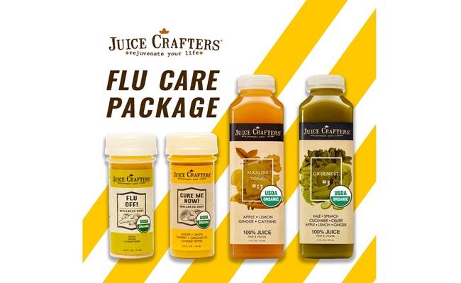 Order Flu Care Package food online from Juice Crafters store, Los Angeles on bringmethat.com