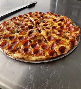 Order 14" Pan Pizza Cheese food online from Gabby's Italian Restaurant store, Delaware on bringmethat.com
