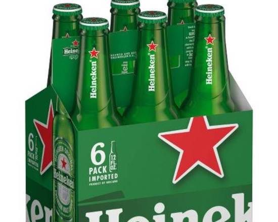 Order Heineken 6 pk Bottle food online from Pit Stop Liquor Mart store, El Monte on bringmethat.com