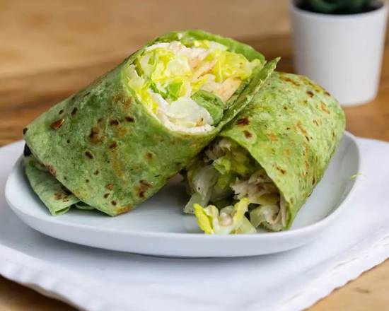 Order Chicken Caesar Wrap food online from Honey & Co Bakery store, Tucson on bringmethat.com
