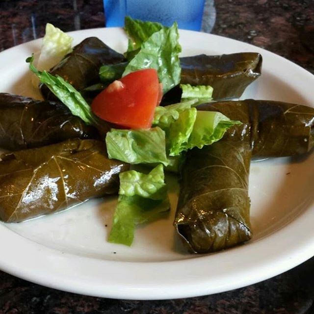 Order 6 Grape Leaves food online from Ali Baba Grill store, Boulder on bringmethat.com