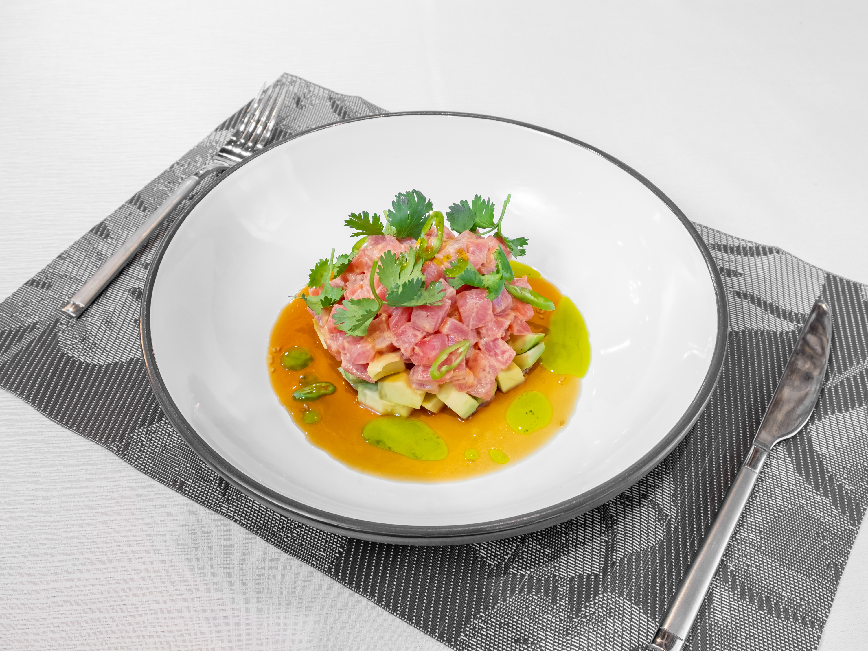 Order Tuna with Kimchi and Avocado food online from Lali Restaurant store, Philadelphia on bringmethat.com
