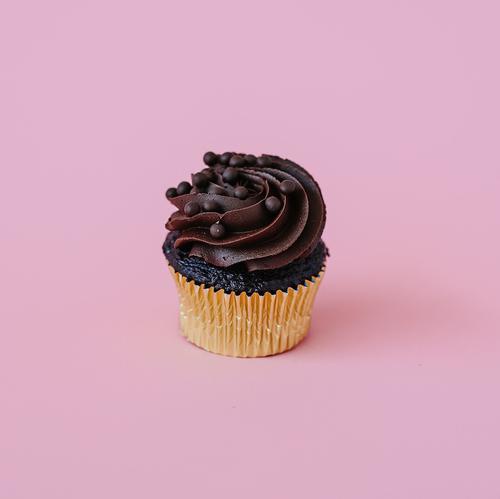 Order Double Chocolate (Cupcake) food online from Too Sweet Cakes store, Bend on bringmethat.com
