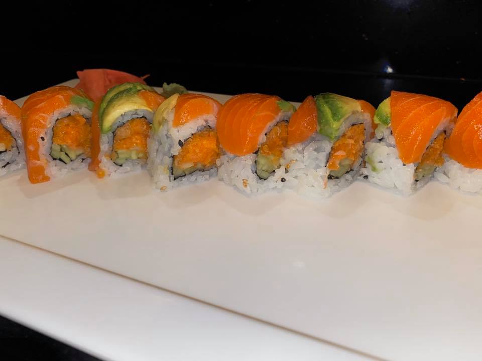 Order Sunrise Roll food online from Sushi Sumo store, Newark on bringmethat.com