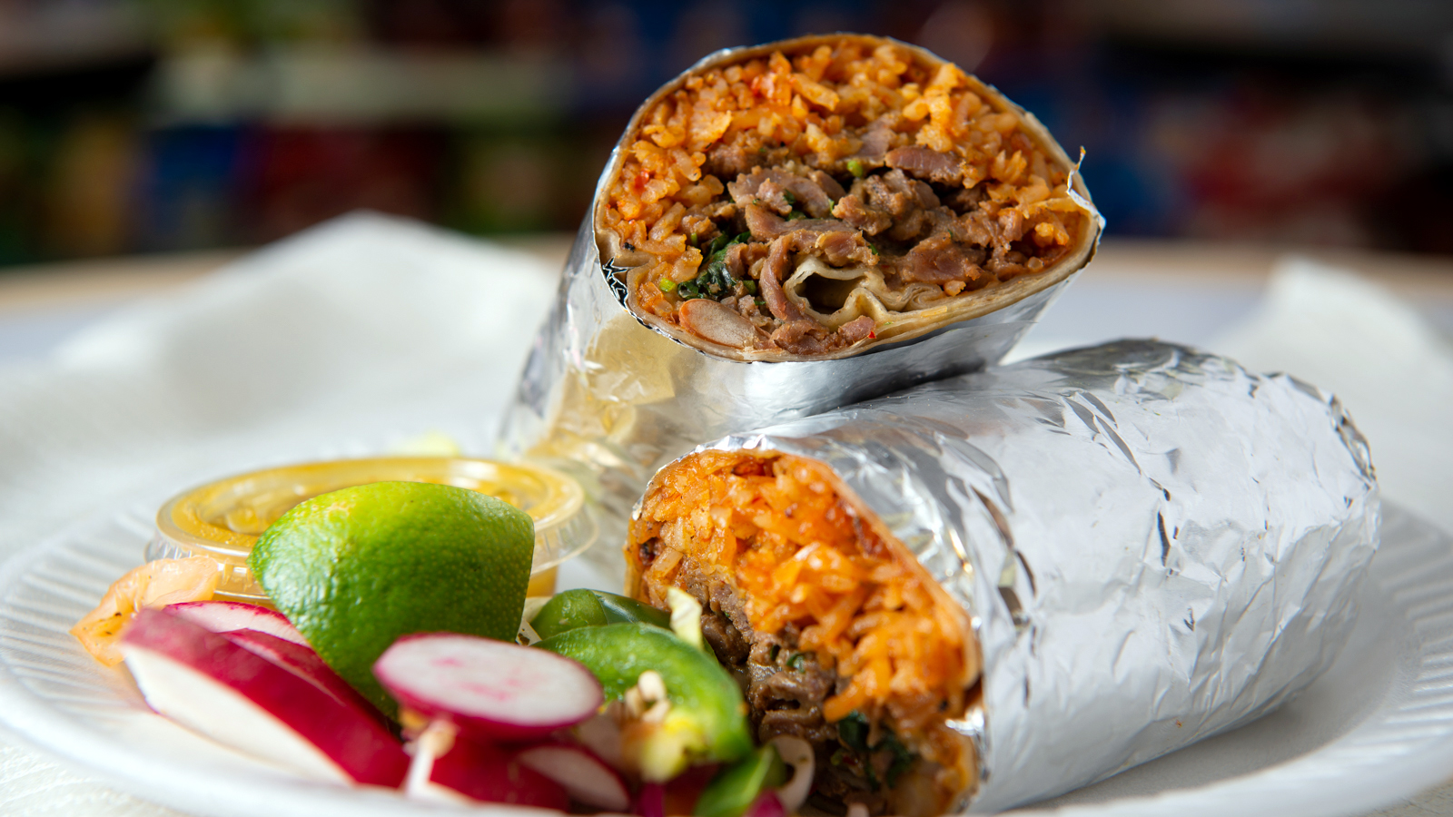 Order Burritos food online from Tacos Panchito store, Corona on bringmethat.com