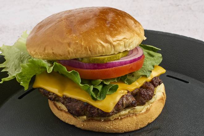 Order 1/3 lb Angus Burger and Fries food online from Bill's Pizza and Pub North store, Grayslake on bringmethat.com