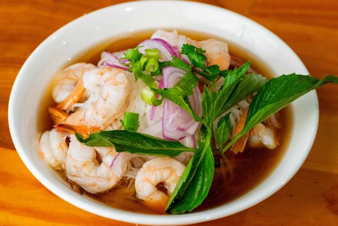 Order P9. Shrimp Phở food online from Pho Dakao store, Atlanta on bringmethat.com