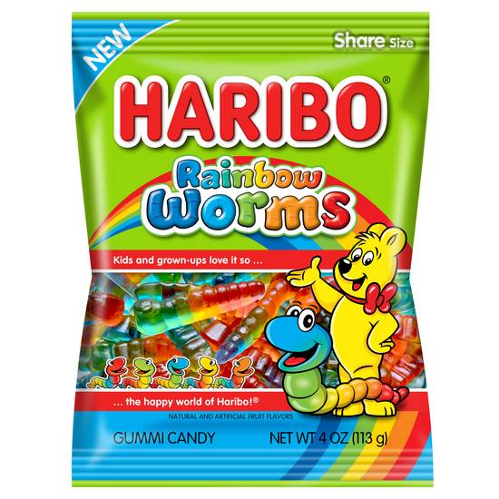 Order Haribo Rainbow Worms food online from Exxon Food Mart store, Port Huron on bringmethat.com
