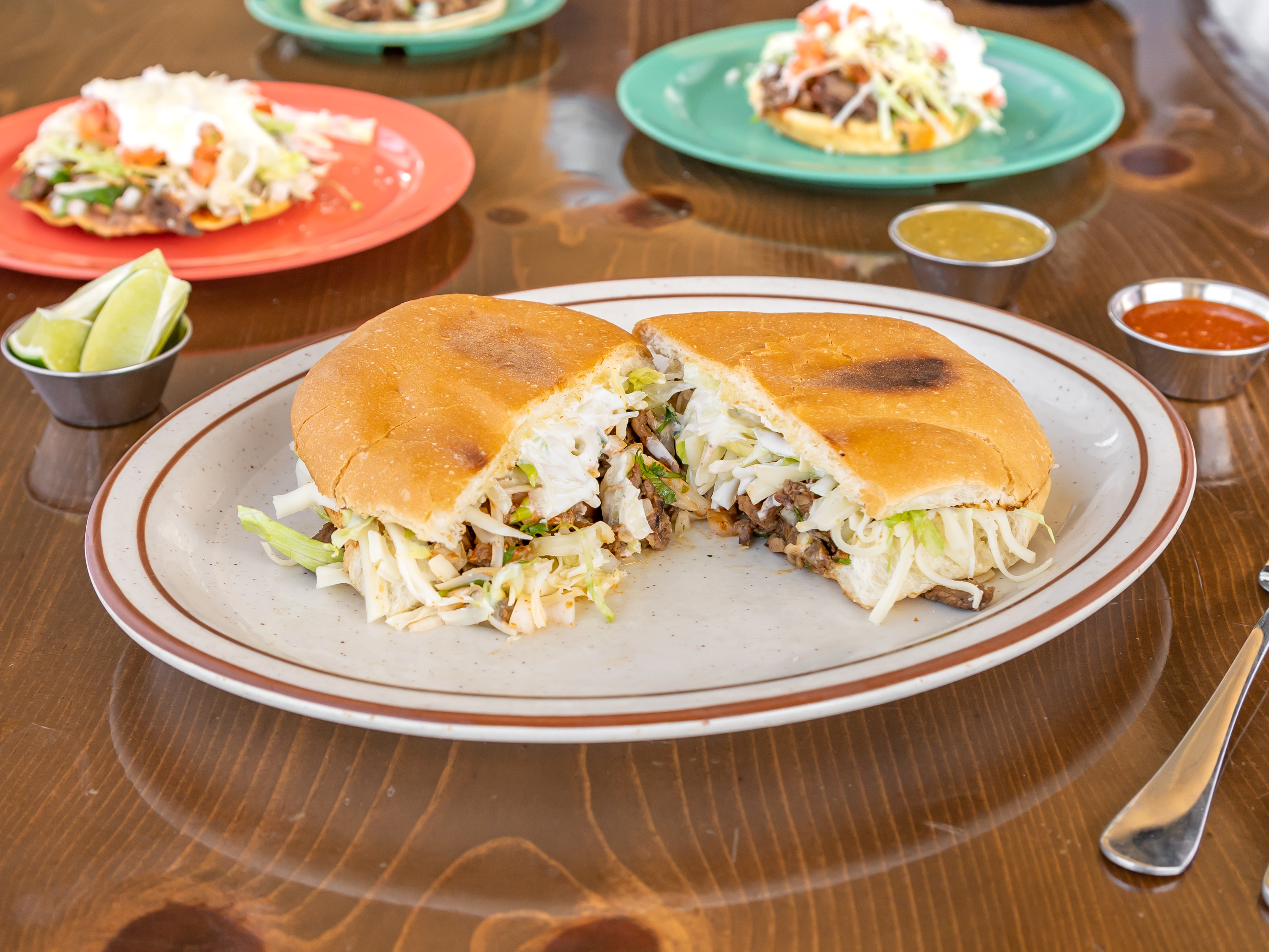 Order Torta food online from Mi Ranchito Mexican Bar And Grill store, Lancaster on bringmethat.com