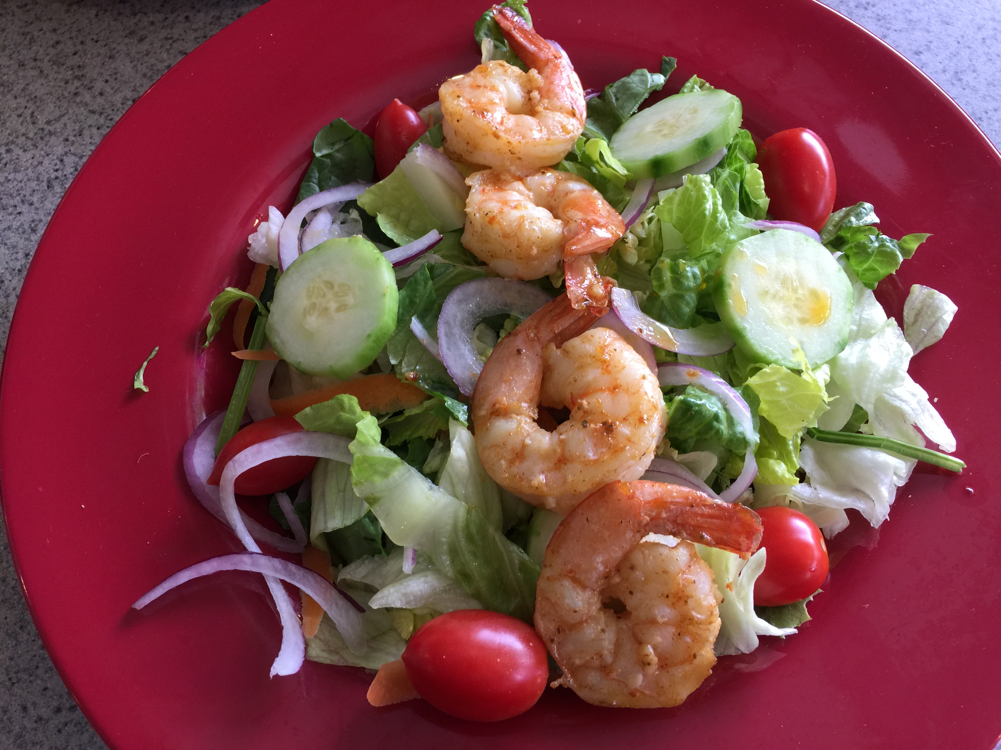 Order Jumbo Shrimp Salad food online from Fiesta Pizza II Inc store, Philadelphia on bringmethat.com