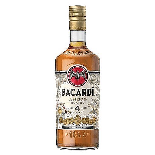 Order Bacardi 4 Yr Anejo Rum (750 ML) 121696 food online from BevMo! store, Anaheim on bringmethat.com