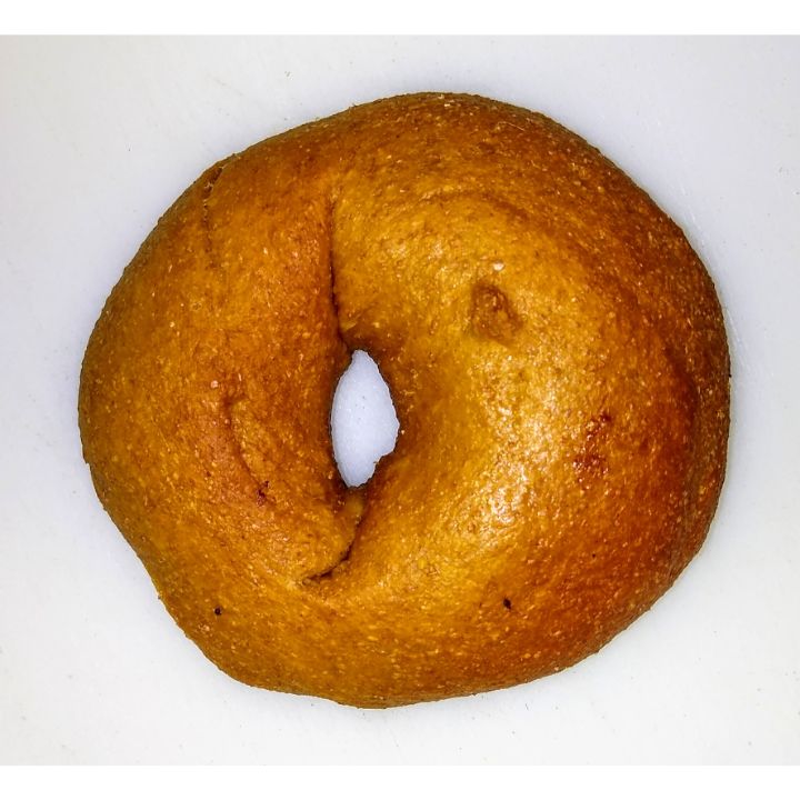 Order Honey Wheat Bagel food online from Bagelicious Café store, Ventura on bringmethat.com