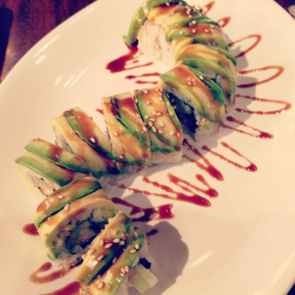Order Caterpillar Roll food online from Sushi Sakana store, Southlake on bringmethat.com