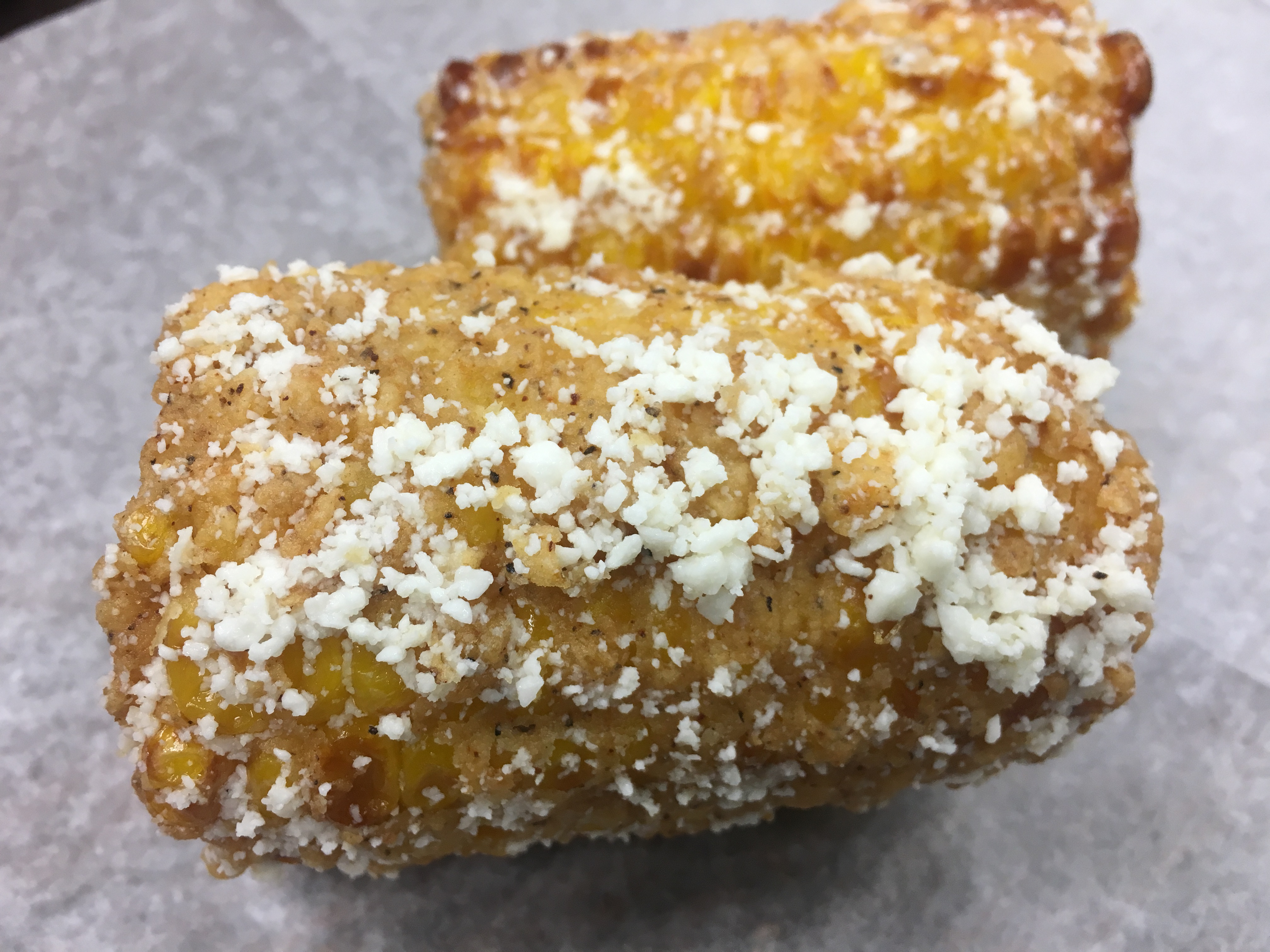 Order Deep Fried Corn Cob food online from Unique Soul Catering store, Oakland on bringmethat.com