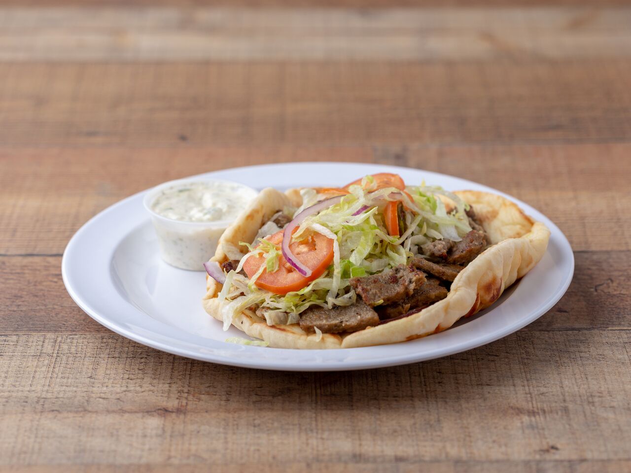 Order Gyro Sandwich food online from Peppoli's Pizza & Philly Steaks store, San Diego on bringmethat.com