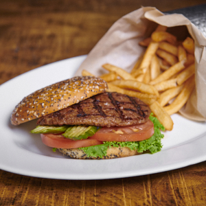 Order Beyond Meat Burger food online from Rotiss-A-Q store, Mount Kisco on bringmethat.com