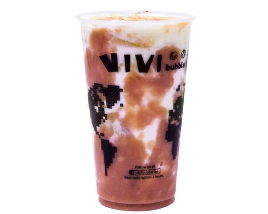 Order Taro Creme Brulee food online from Vivi Bubble Tea store, Metairie on bringmethat.com