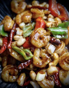 Order 105. Kung Pao Shrimp food online from Iron Wok store, Kansas City on bringmethat.com