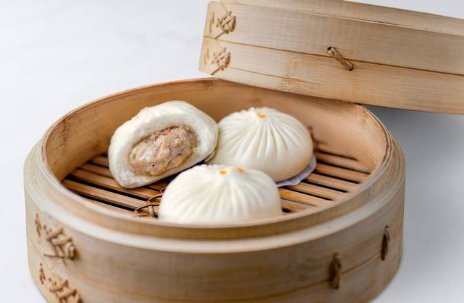 Order (Steam-At-Home) Chicken & Mushroom Buns (6 each) food online from Din Tai Fung store, San Diego on bringmethat.com