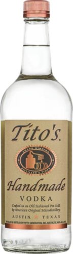 Order Tito's Handmade Vodka 750ml food online from Bws Beverage 2 store, Chicago on bringmethat.com