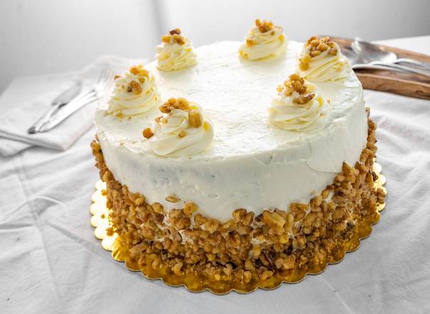 Order Carrot Cake Layered Slice food online from Pound Cake Heaven store, Yeadon on bringmethat.com