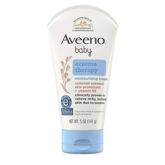 Order AVEENO® 5 oz. Baby Eczema Therapy Moisturizing Cream food online from Bed Bath &Amp; Beyond store, San Luis Obispo on bringmethat.com