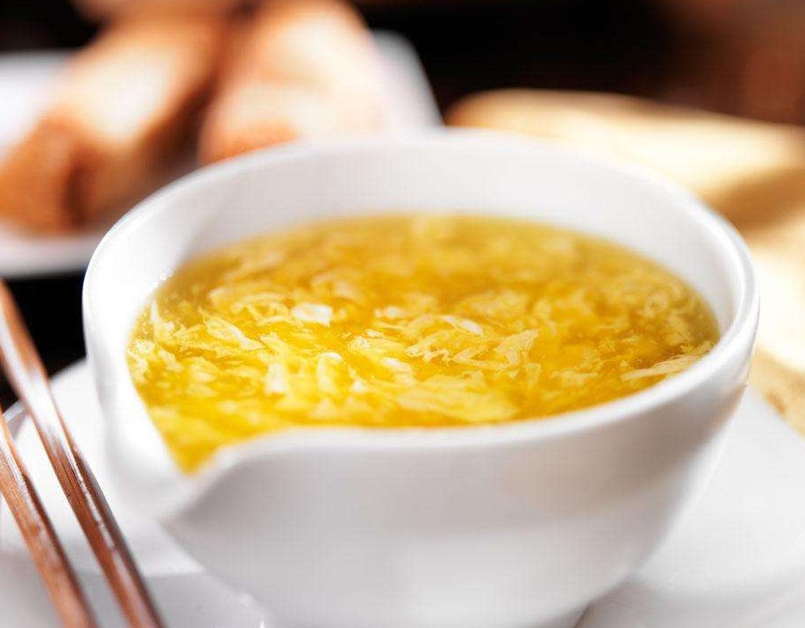Order S3. Egg Drop Soup 蛋花汤 food online from Kongpao Palace store, Newark on bringmethat.com