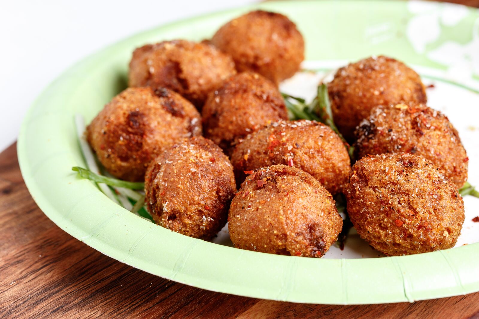 Order Small Hush Puppies food online from J&J Wings and Chinese Food store, Port Arthur on bringmethat.com