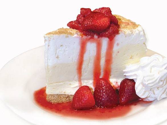 Order Cheesecake Slice with Strawberries food online from Pasta House Co store, St. Louis on bringmethat.com