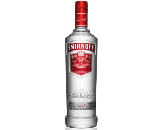 Order Smirnoff, 750mL vodka (40.0% ABV) food online from Audet's Wine & Spirits, store, Lynn on bringmethat.com