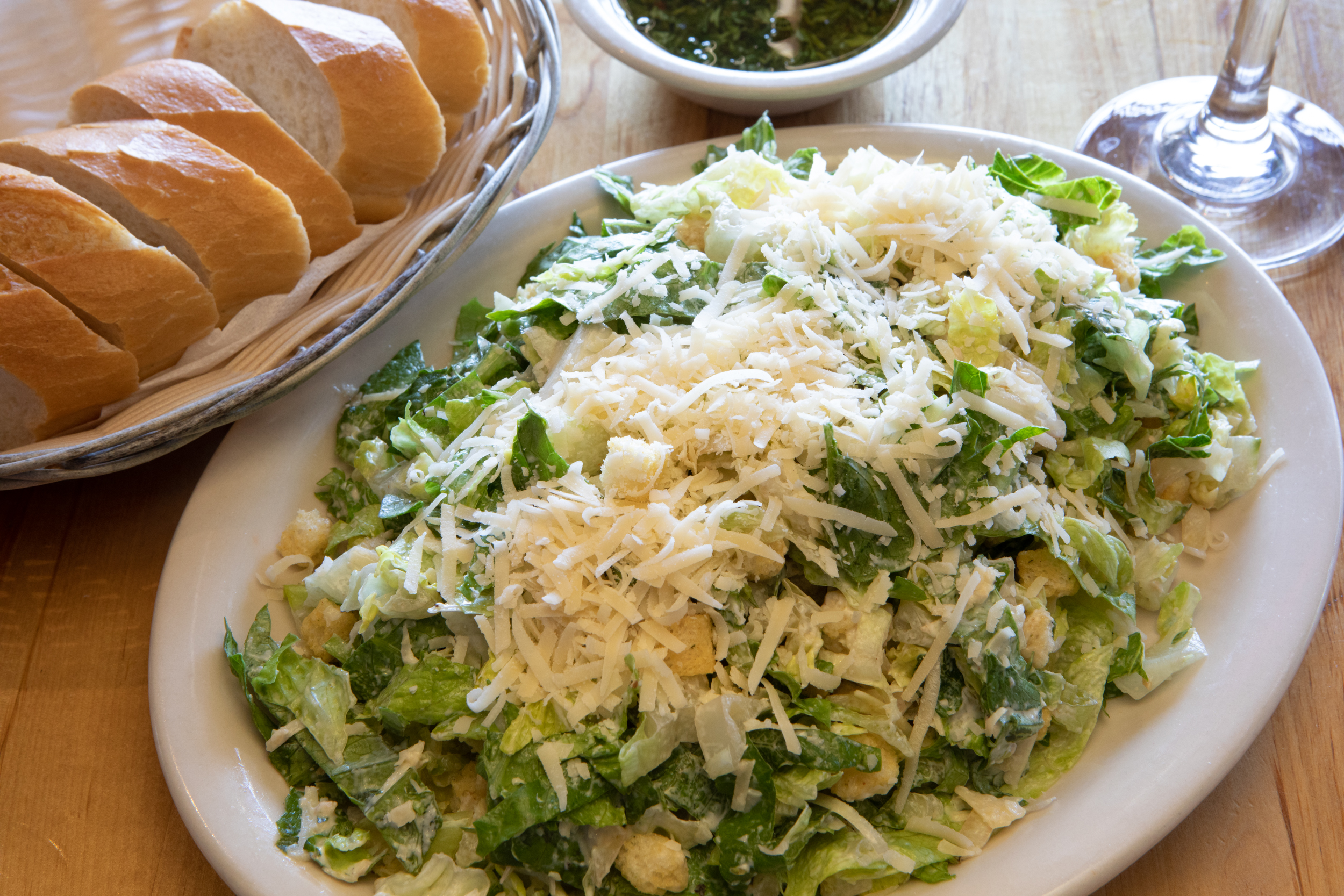 Order Cesar Salad food online from Lala's grill store, Los Angeles on bringmethat.com