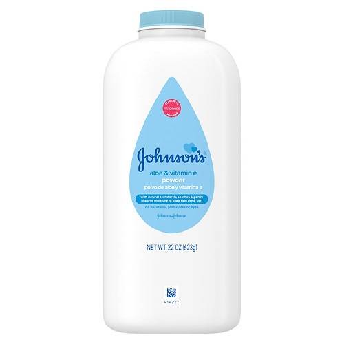 Order Johnson's Baby Baby Powder With Aloe & Vitamin E - 22.0 oz food online from Walgreens store, GARDNERVILLE on bringmethat.com