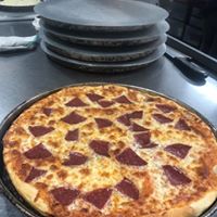 Order Salami Pizza food online from Backwoods Pizza store, Roxbury on bringmethat.com