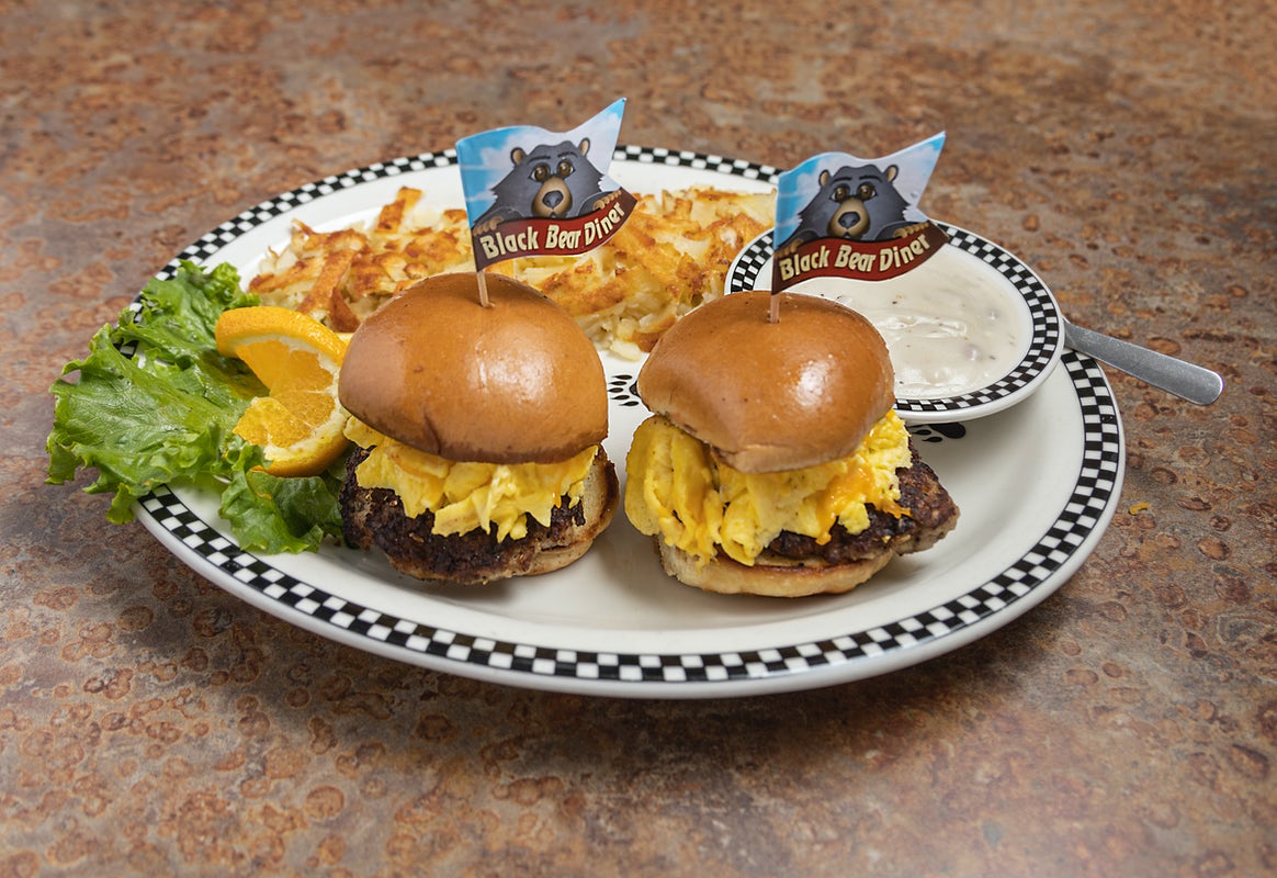 Order Breakfast Sliders food online from Black Bear Diner store, Colorado Springs on bringmethat.com